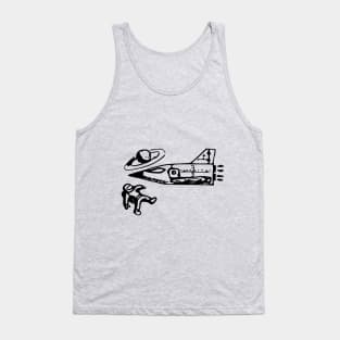 Space walk Tank Top